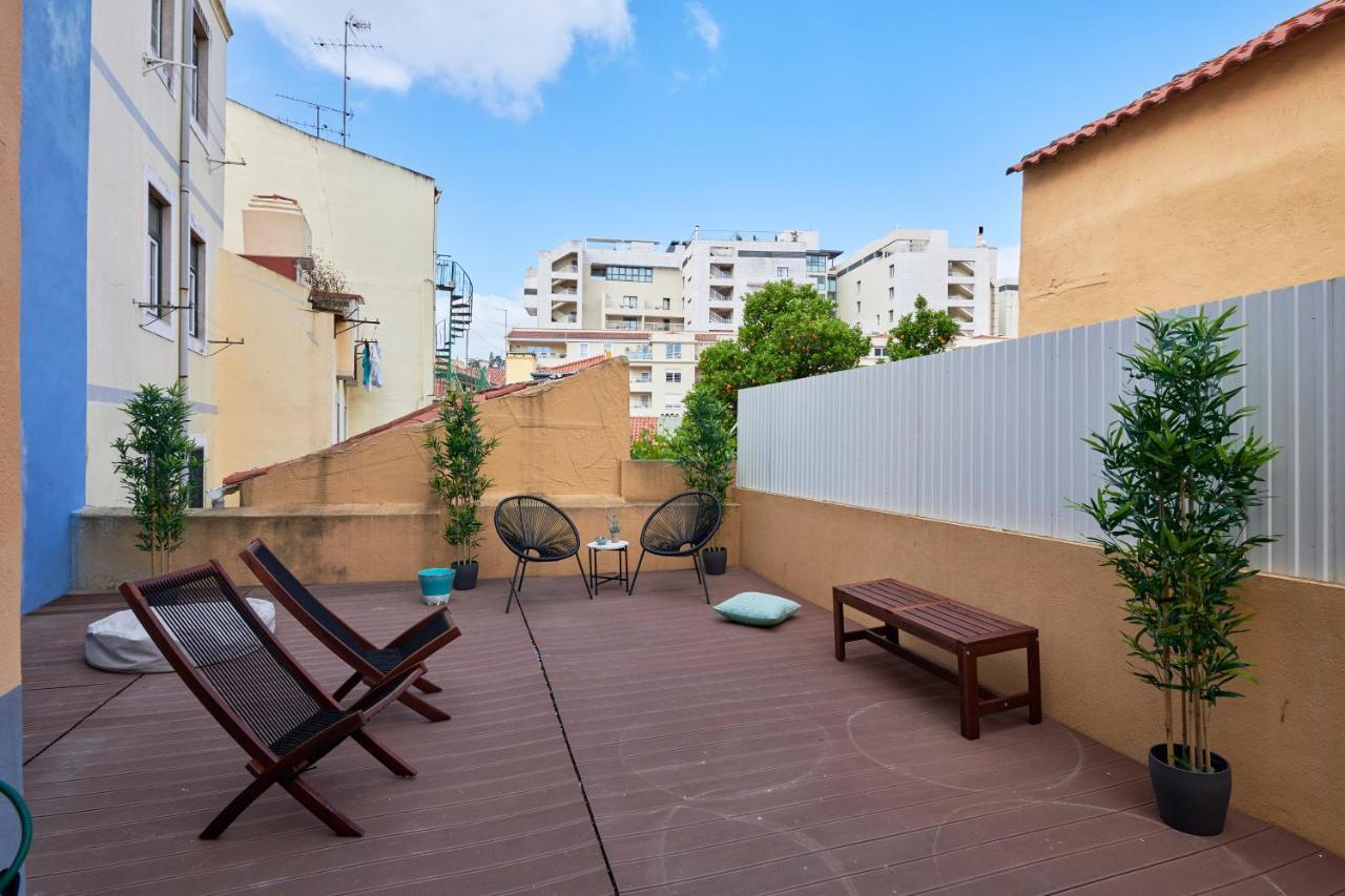 Spacious And Renovated Apartment With Amazing Patio, By Timecooler Lisboa Ngoại thất bức ảnh